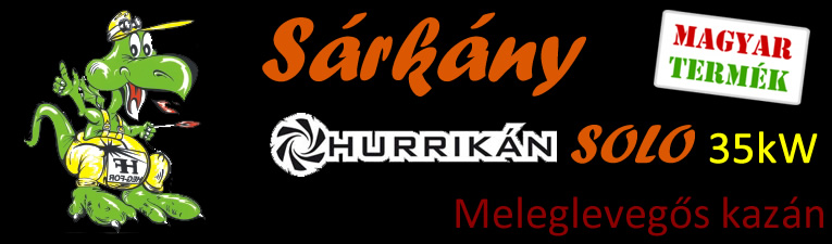 Sárkány HURRIKÁN Meleglevegős Kazán főkép